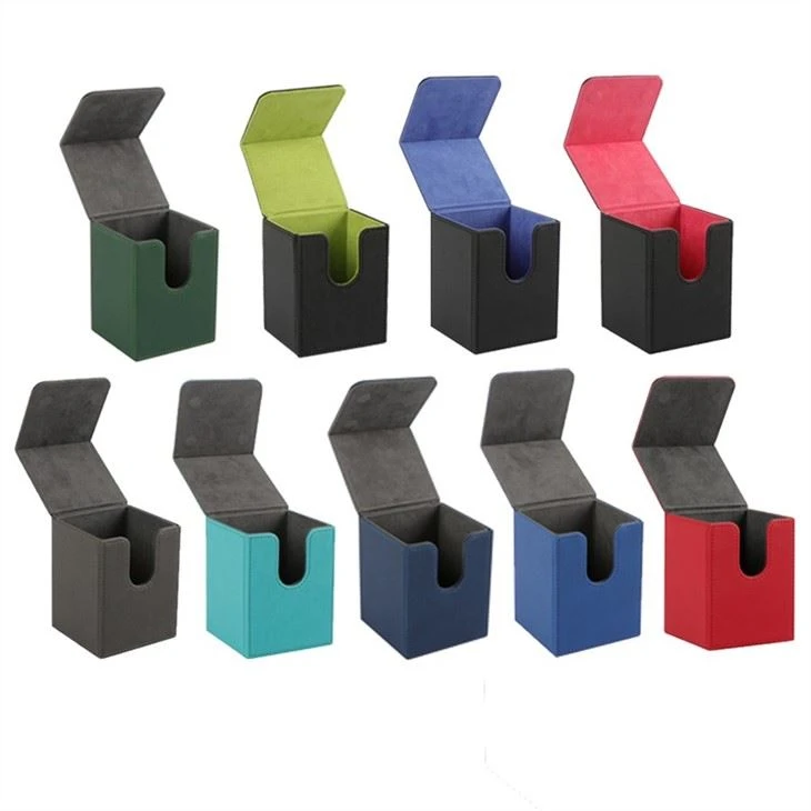Magnetic Closure Pu Deck Box