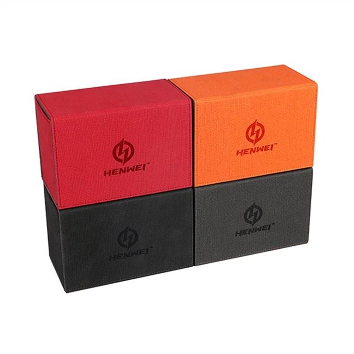 MTG Yugioh Magic Flip Leather PU Deck Box 1