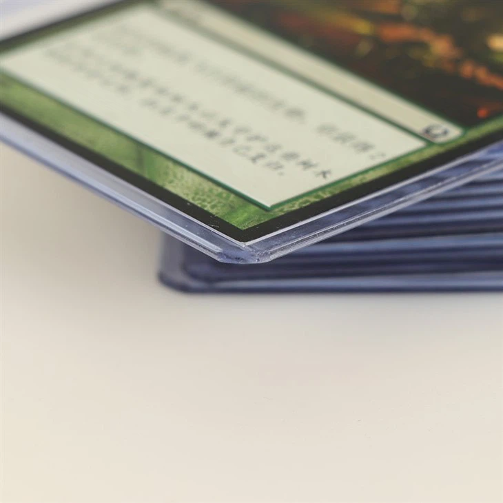 Plastic Baseball Toploader Card Sleeves