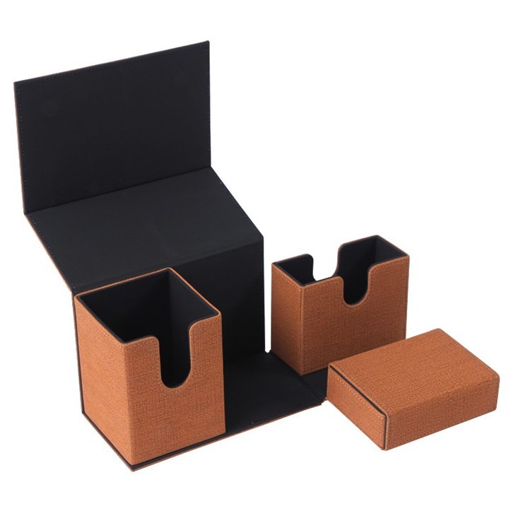 Leather Card Storage Box Magic