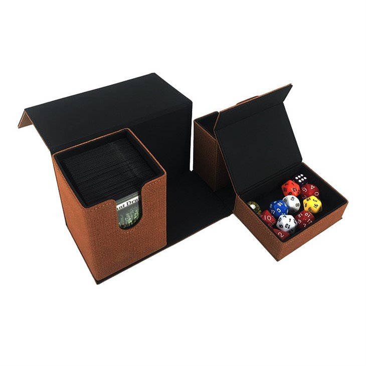 Leather Card Storage Box Magic