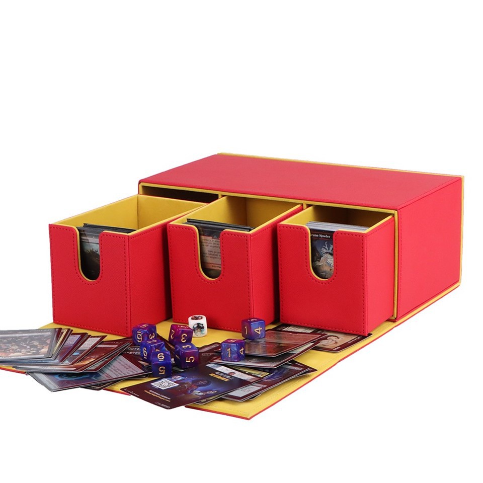 Leather Magnetic Trading Case